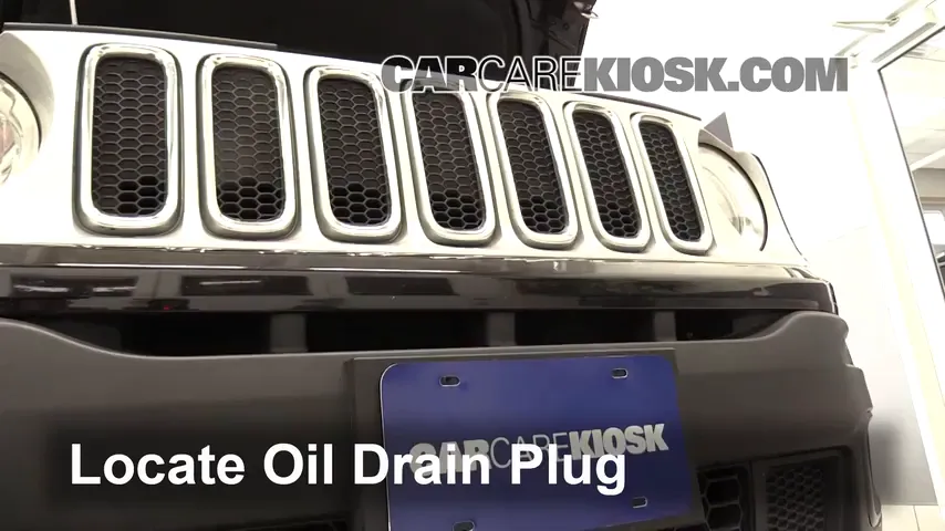 2016 Jeep Renegade Limited 2.4L 4 Cyl. Huile Changer l'huile et le filtre à huile